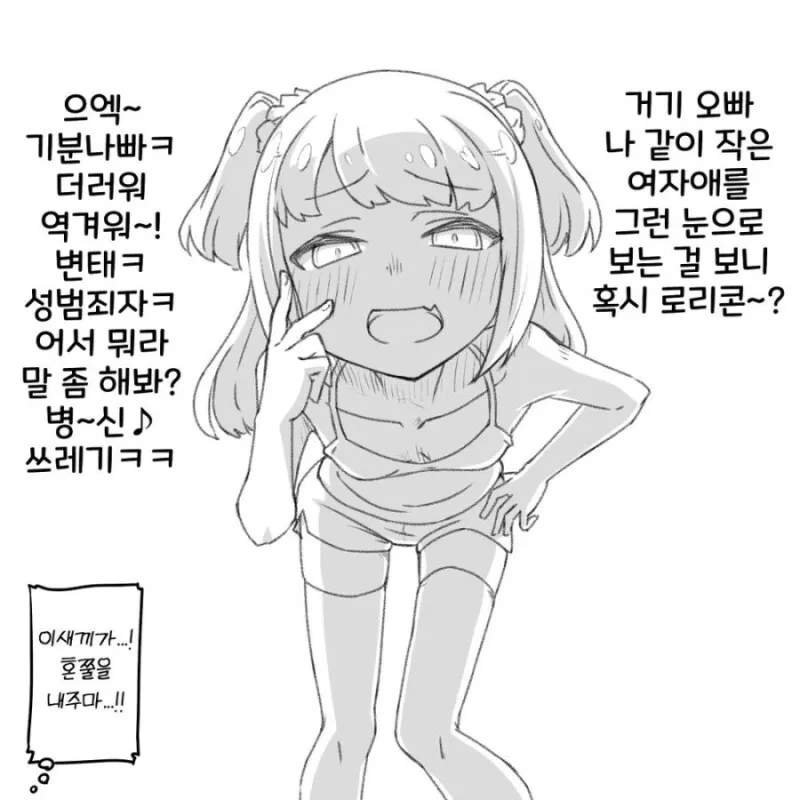 메스가키 예시